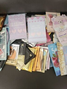 Bundle Of Face, Eye, And Lip Masks- 52 Count